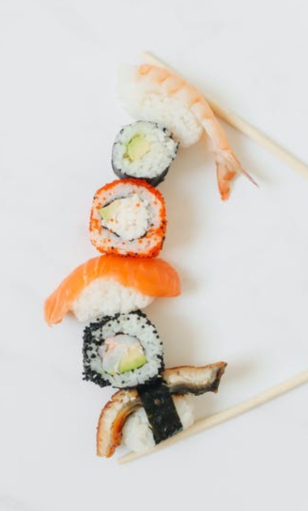 Hvad kan man putte i sushi?